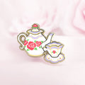 Rose Tea Set Filler Pin