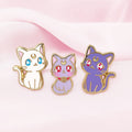 Moon Cat Filler Pins