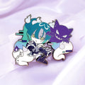 Ghost Miku Enamel Pin