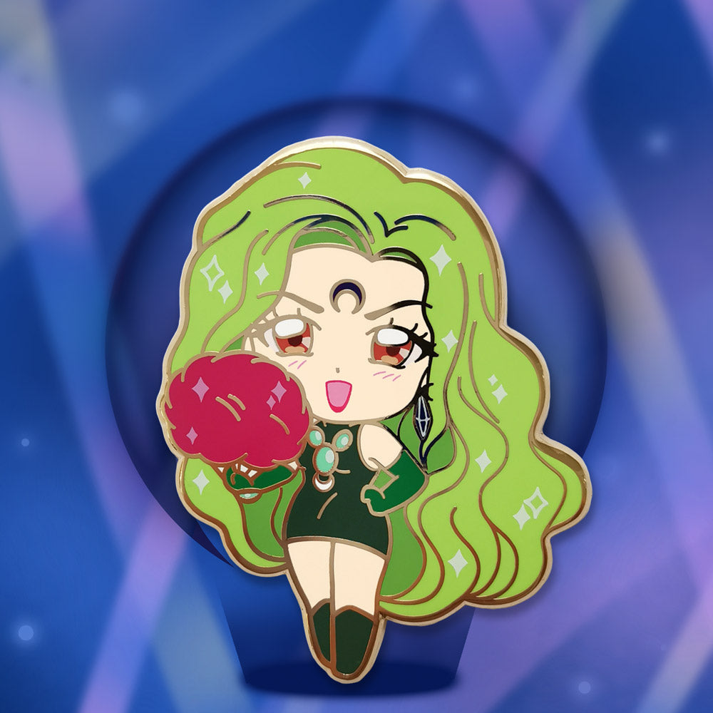 Emerald Queen Enamel Pin