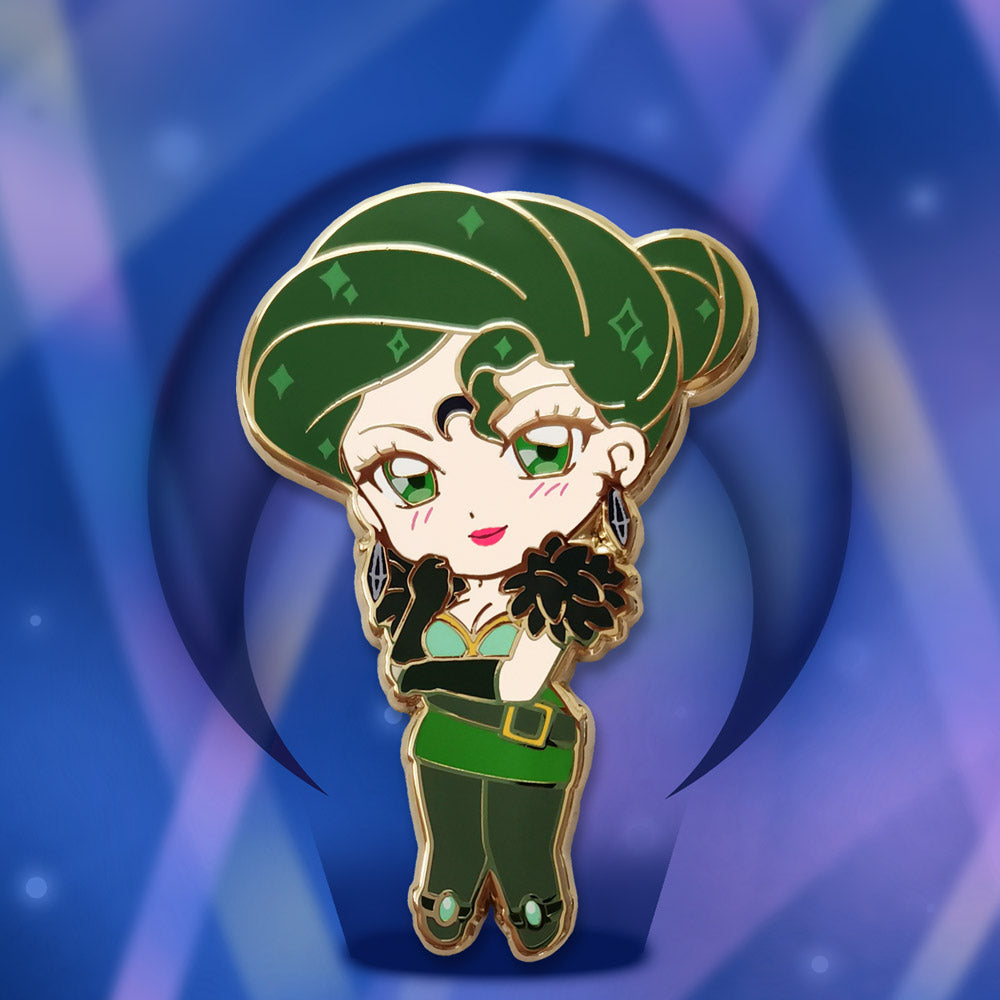 Peridot Sister Enamel Pin