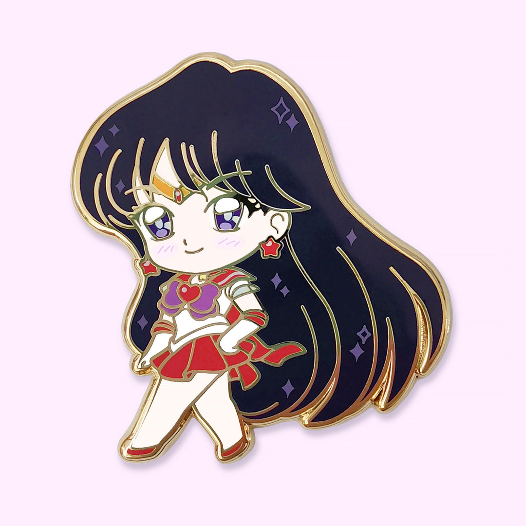 Fire Soldier Enamel Pin