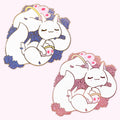 Slumbering QB Enamel Pin