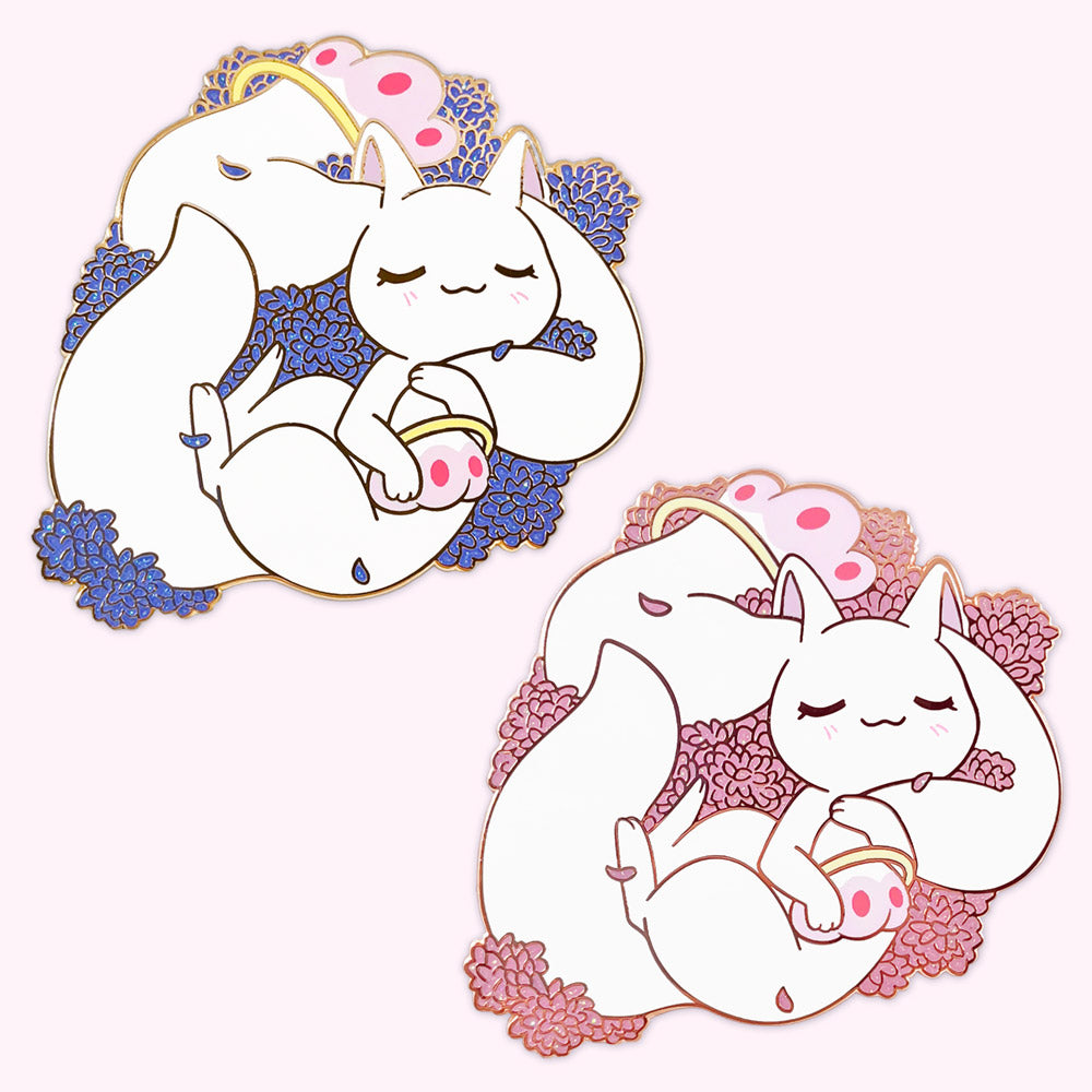 Slumbering QB Enamel Pin