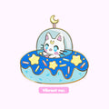 Donut Time! Papa Kitty Enamel Pin