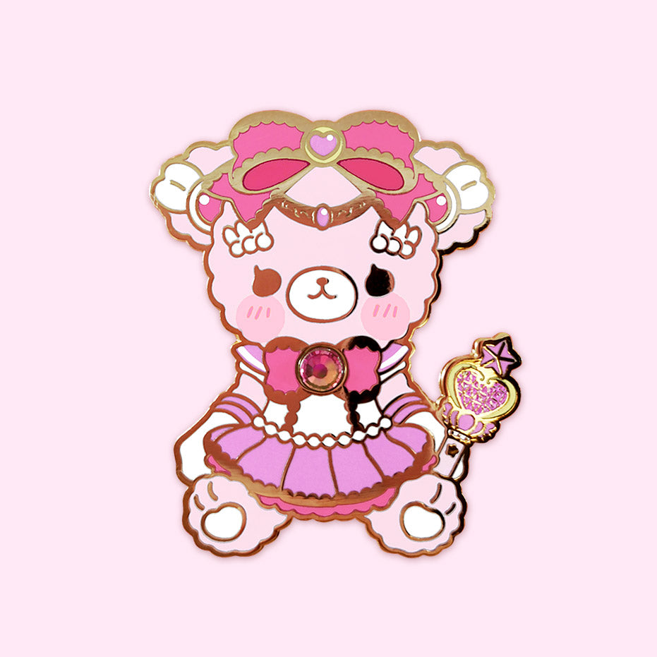 Mofumofu Enamel Pin - Little Moonie