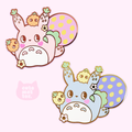 Fruits Party Enamel Pin - Strawberry Thief