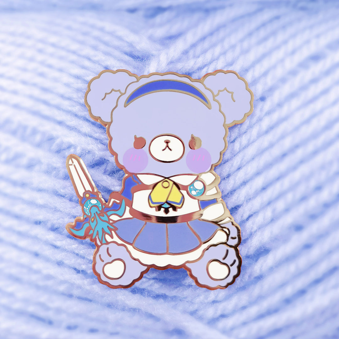 Mofumofu Enamel Pin - Sea Knight