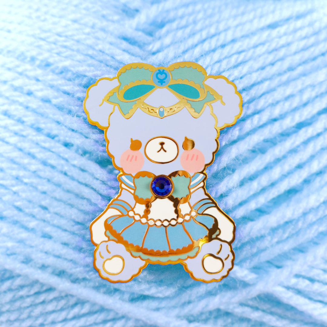 Mofumofu Enamel Pin - Water Myu