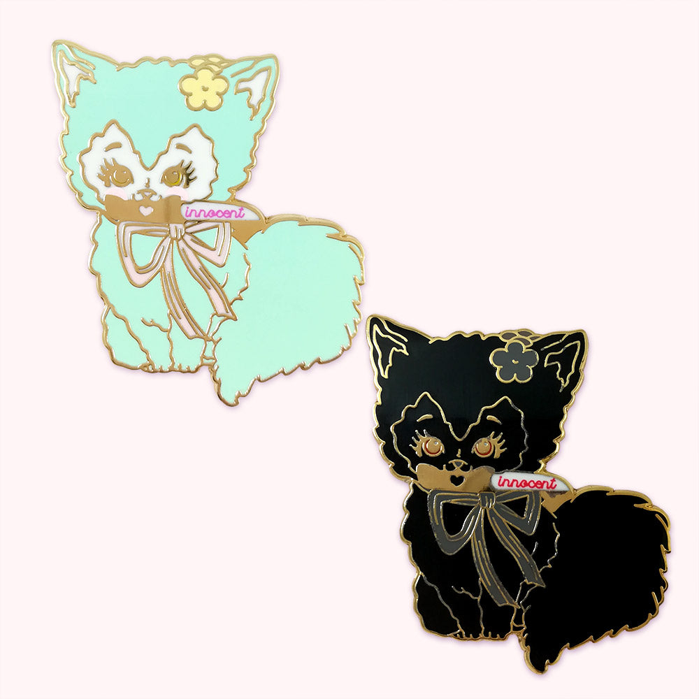 Planter Kitty Enamel Pin