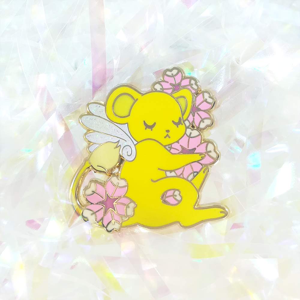 Slumbering Guardians Enamel Pin - Lion