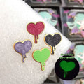 Drippy Heart Filler Enamel Pin