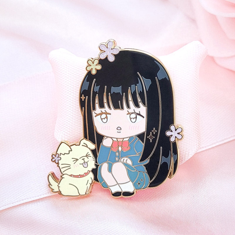 Misread Shoujo Enamel Pin