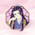 Moon Prince Portrait Pin
