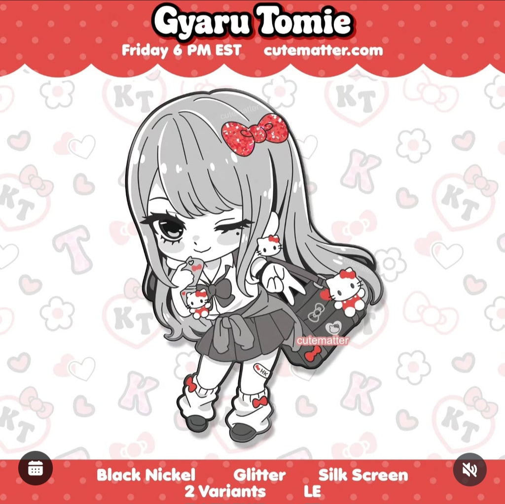 Gyaru Tomie Enamel Pin