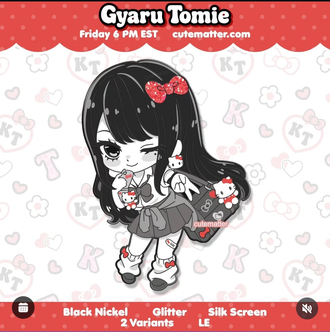 Gyaru Tomie Enamel Pin