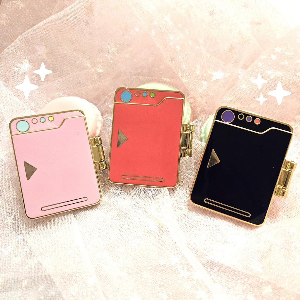 Pokédex Hinged Enamel Pin