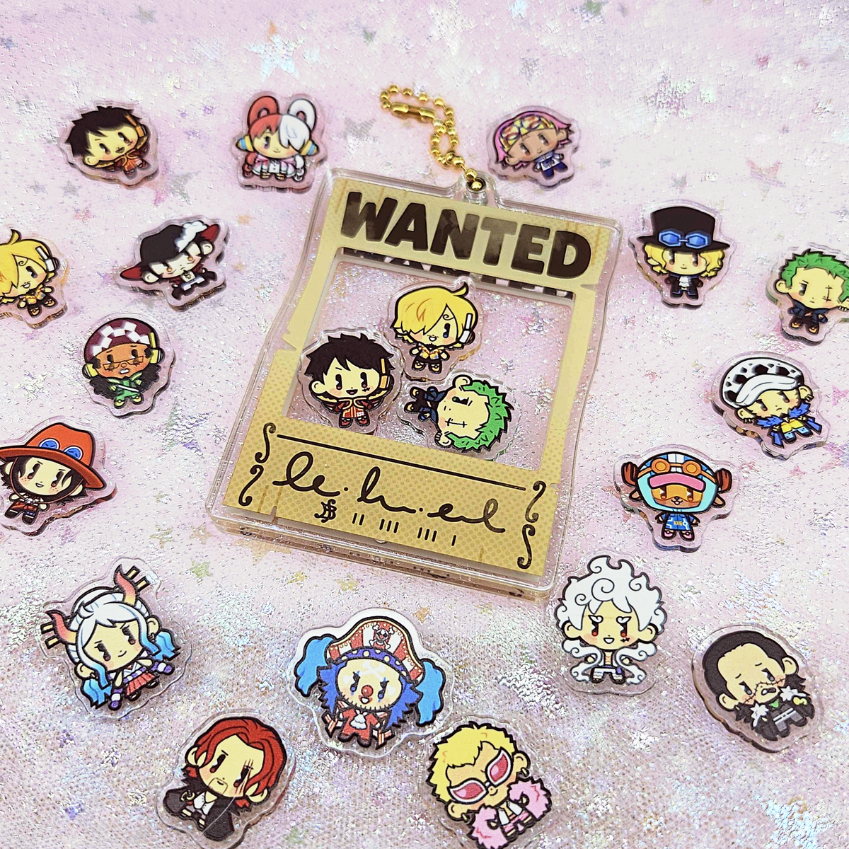 One Piece - Openable Shaker Keychain Charm