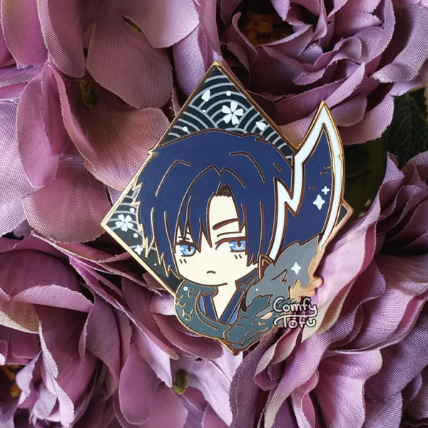 Black Dragon Pin