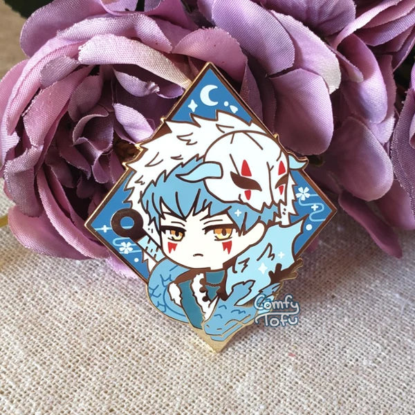 Blue Dragon Pin