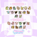 Mini Poké-Pins Enamel Pins Shiny Blind Packs