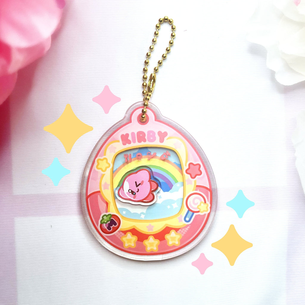 Tamagotchi - Kirby Shaker Keychain