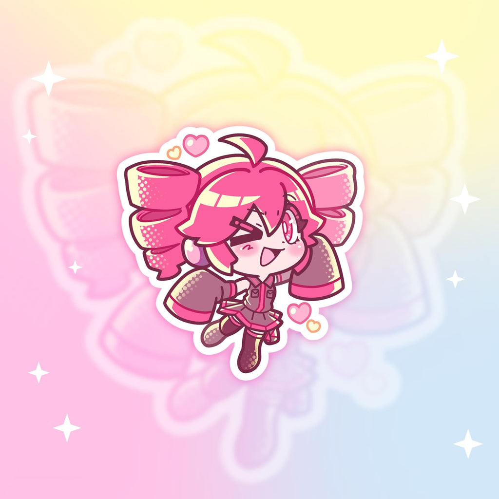 Vocaloid Stickers - Kasane Teto Hatsune Miku Adachi Rei Kasane Ted
