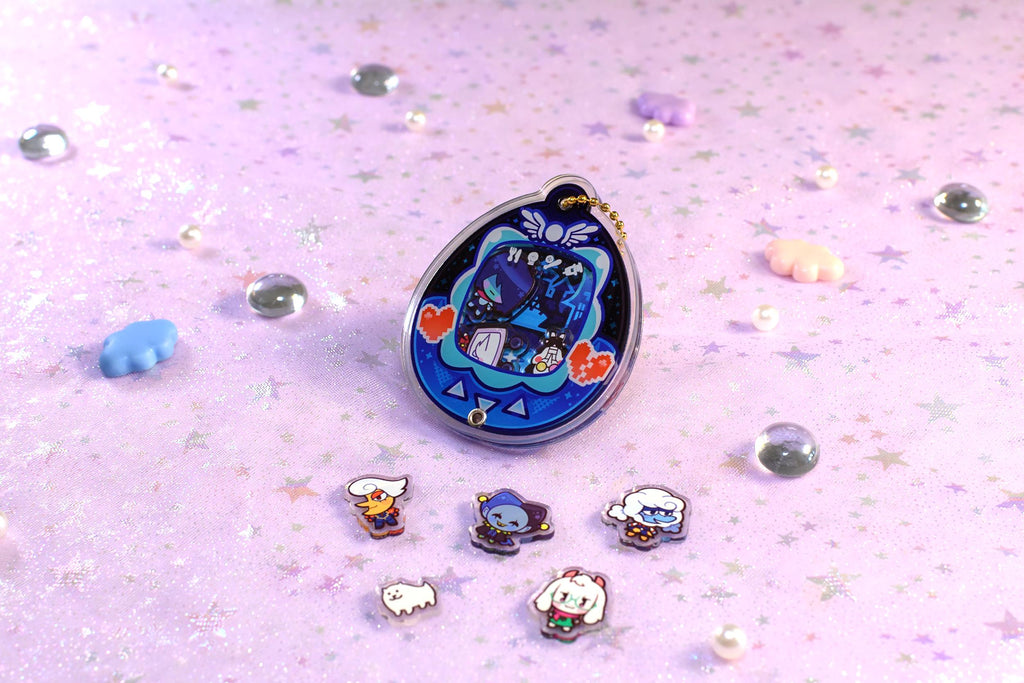 Deltarune - Openable Shaker Keychain Charm