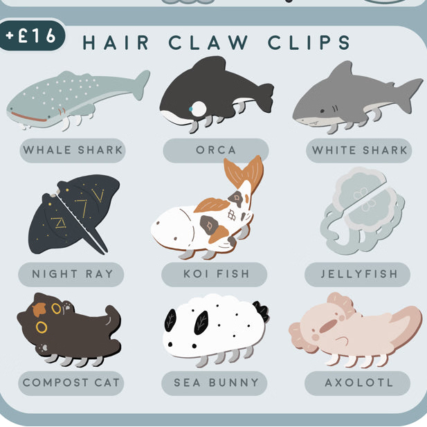 Hair Claw Clip