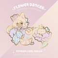 Flower Dancer Pins - April 2025
