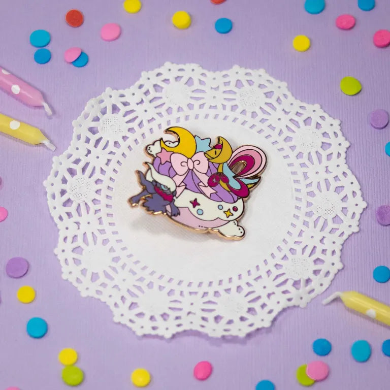Pocket Puff Dream Enamel Pin