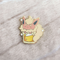 Cinnamon Whiskey Flareon Eevee Pin