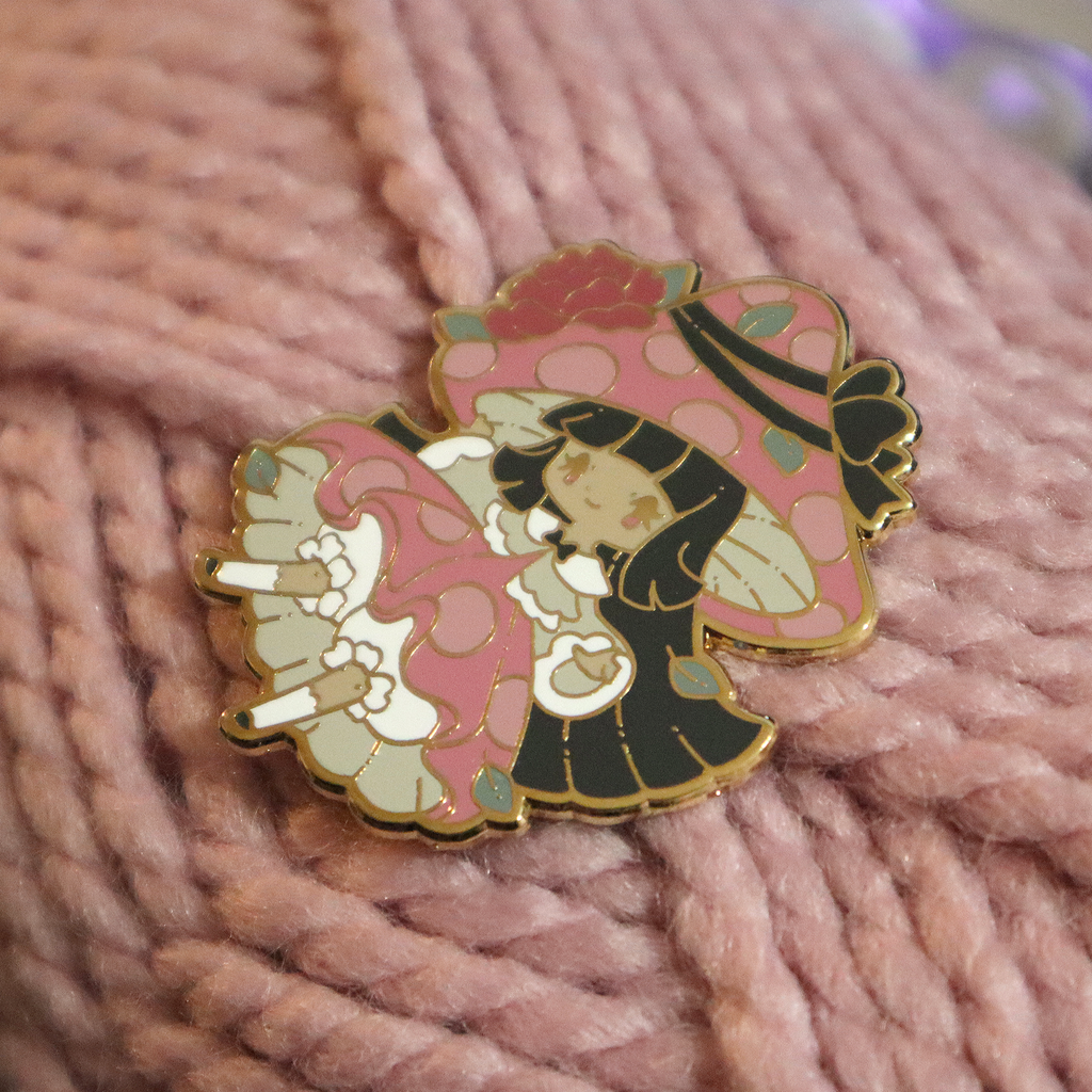 Mushroom Princess Pins - Mar 2021