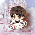 Apple Pilot - Kitty Tea Cup LADS Pin