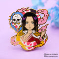 Boa Enamel Pin