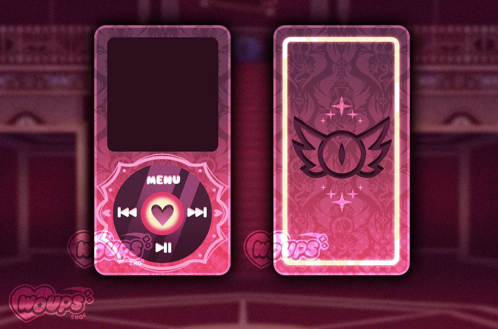 Hazbin Hotel MP3 - Openable Customizable Keychain Songs Charm
