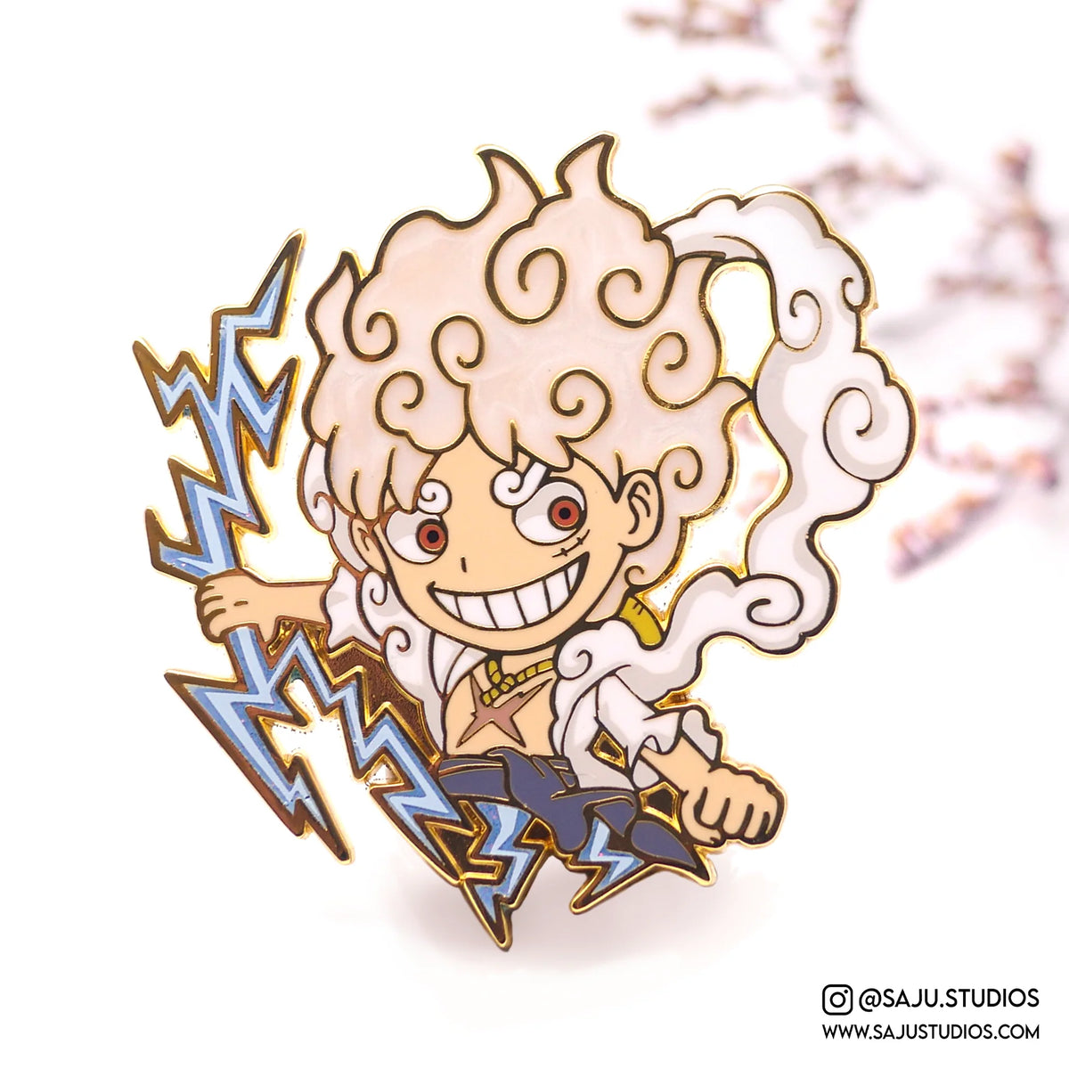 Gear 5 Enamel Pin
