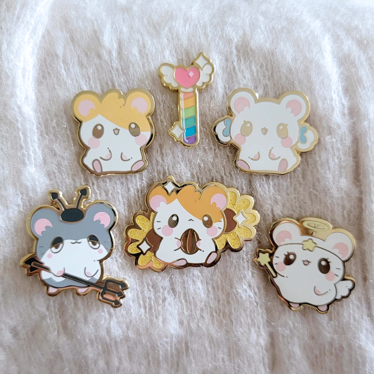 Ham-Ham Heartbreak Pins ~ Part 2