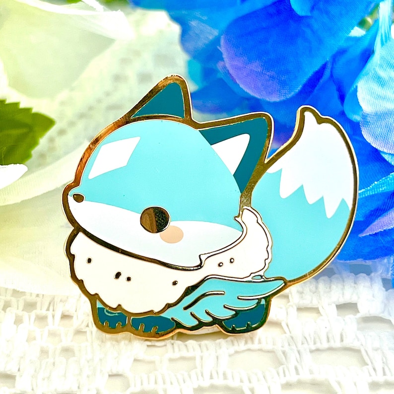 Cute and Kawaii Cryptid Mythical Creature Enfield Enamel Pin