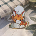 Restaurant Cats: Chef - Hard Enamel Pin | Gold Plated | Cute Gift | Pin Collectors | Original Art