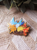 Baby Bird Legends - Hard Enamel Pin | Gold Plated | Cute Gift | Pin Collectors
