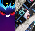 Ghost Monsters Lanyard - Retro Gaming Parody Gift | Arcade | Electric mouse | Gamer Gift