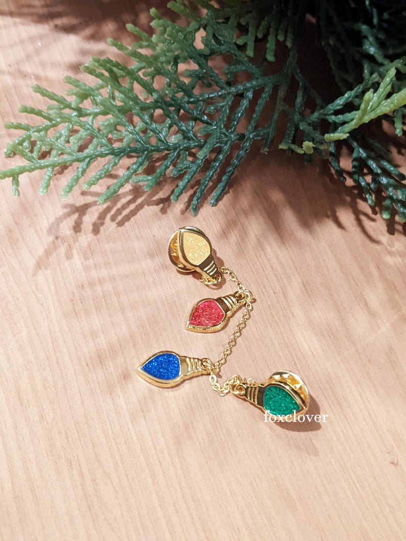 Christmas Lights - Hard Enamel Pin | Collectible Pin
