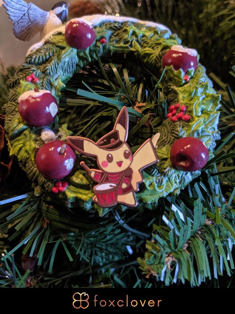 Holiday Classics: Little Drummer Boy - Hard Enamel Pin | Antique Copper Plated | Cute Gift | Pin Collectors | Original Art | Christmas Pin