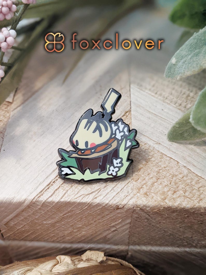 Wilderness Explorer: Electric Mouse Forest Hard Enamel Pin | Cute Gift | Pin Collectors