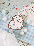 Alolan Vulpix 1.2'' Gold-plated Hard Enamel Pin Ice mon