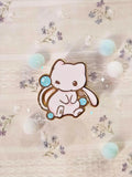 Mew 1.1'' Gold-plated Hard Enamel Pin Legendary Psychic Mon