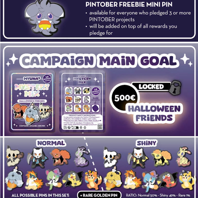 Myuna Halloween Friends BK