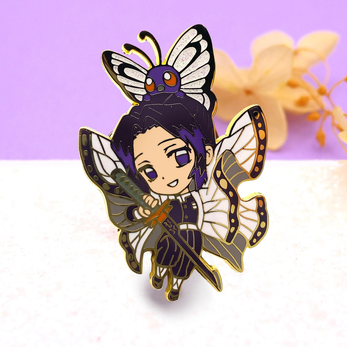 Insect PokeSlayer Enamel Pin