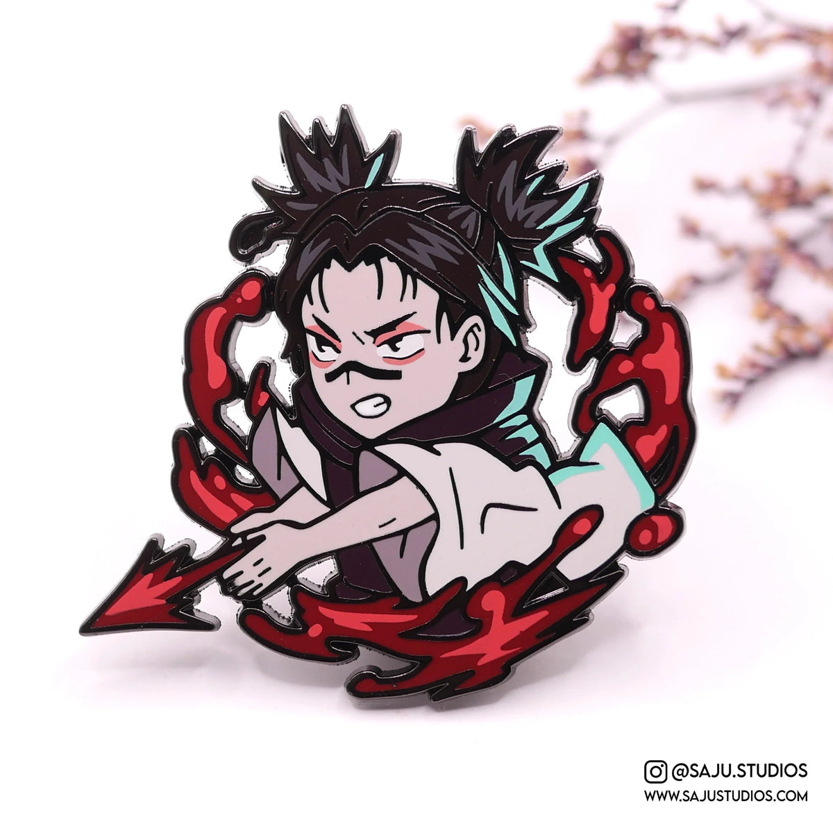 Blood Manipulation Enamel Pin